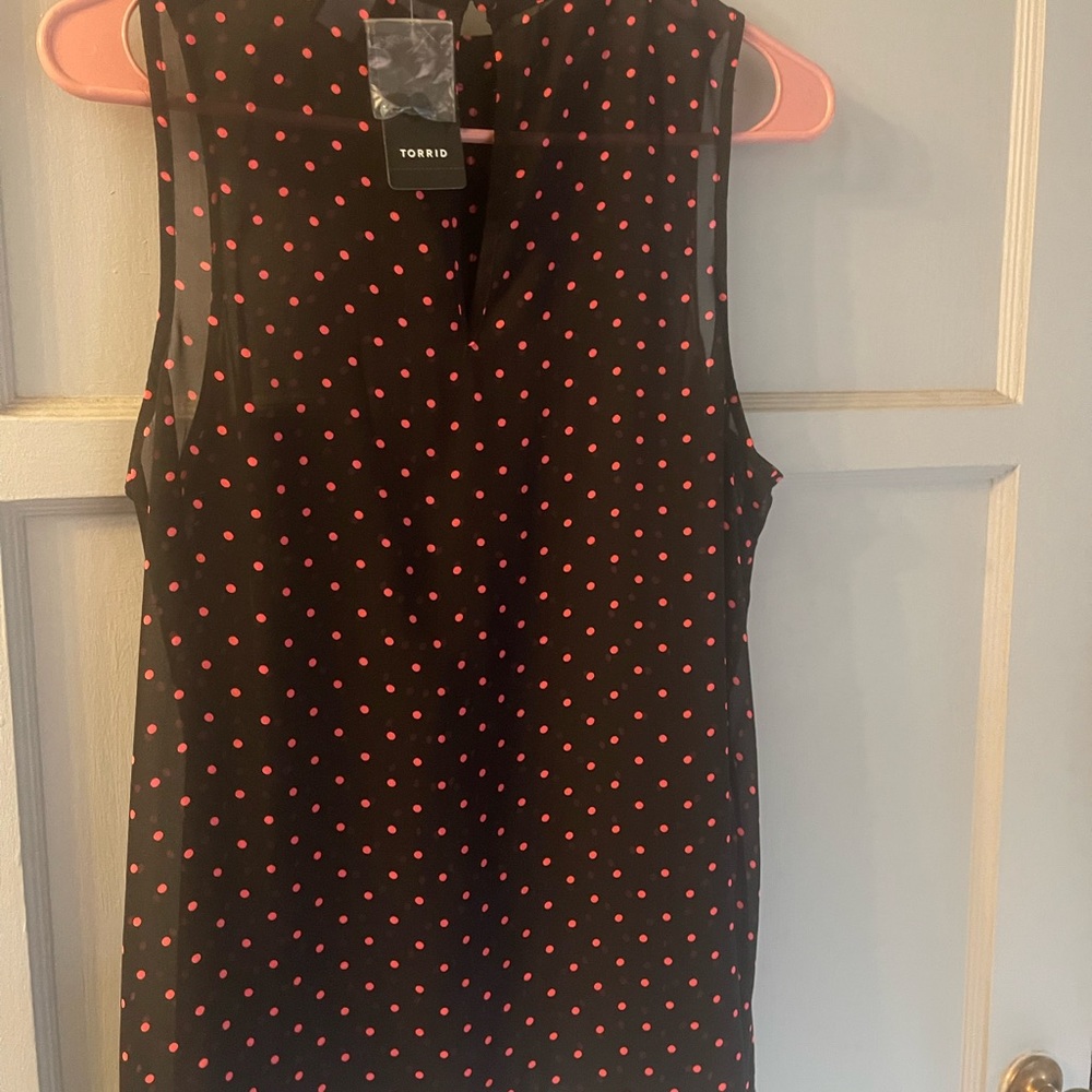Torrid button blouse - Picture 5 of 8